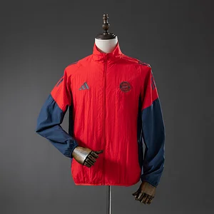 2025/2026 Bayern Munich Windbreaker Red Football Jersey