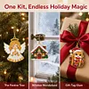 9pcs DIY Double-Sided Rhinestone Acrylic Diamond Art(Christmas gift)