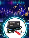 Car Audio RCA Converter 12-24V Car Radio Cable High Level To Low Level Converter