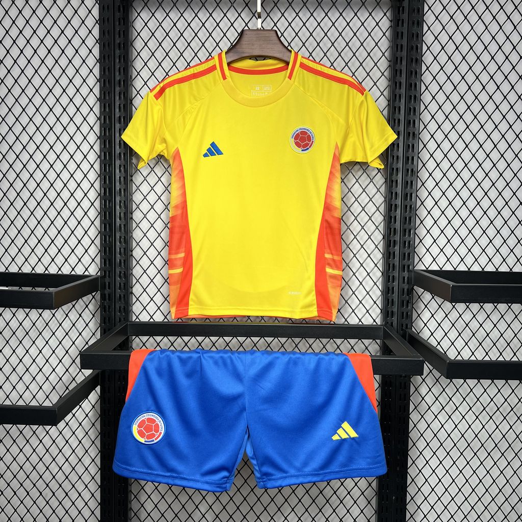 2024-2025 Colombia National Home Football Shirt 1:1 Thai Quality Kids Size jersey|football shirt|football kit