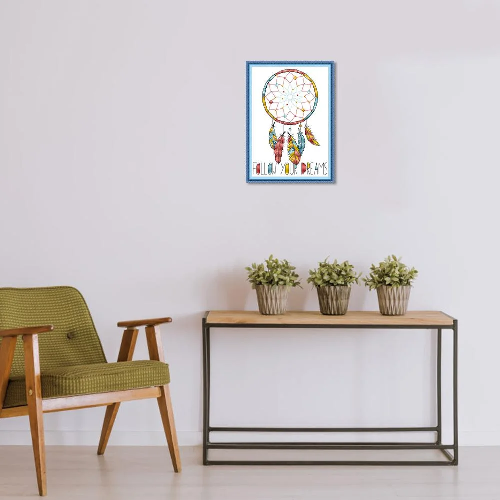 Cross Stitch - Dreamcatcher (22*17cm)