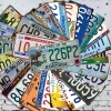 Car Plate License - Random Metal  Sign Mystery Box Surprise Box 10pcs - /20pcs - /30pcs - /50pcs - 