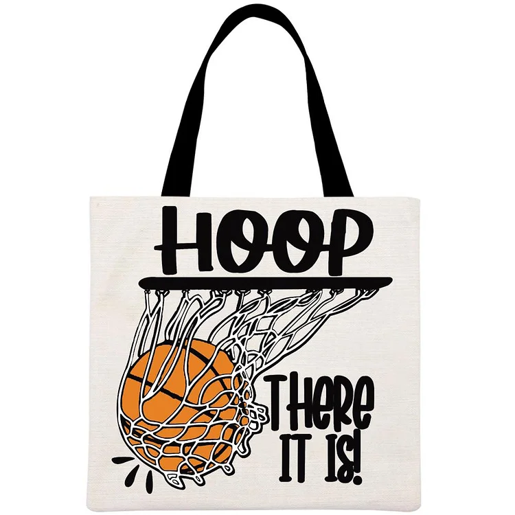 Hoop there it is Printed Linen Bag-Annaletters