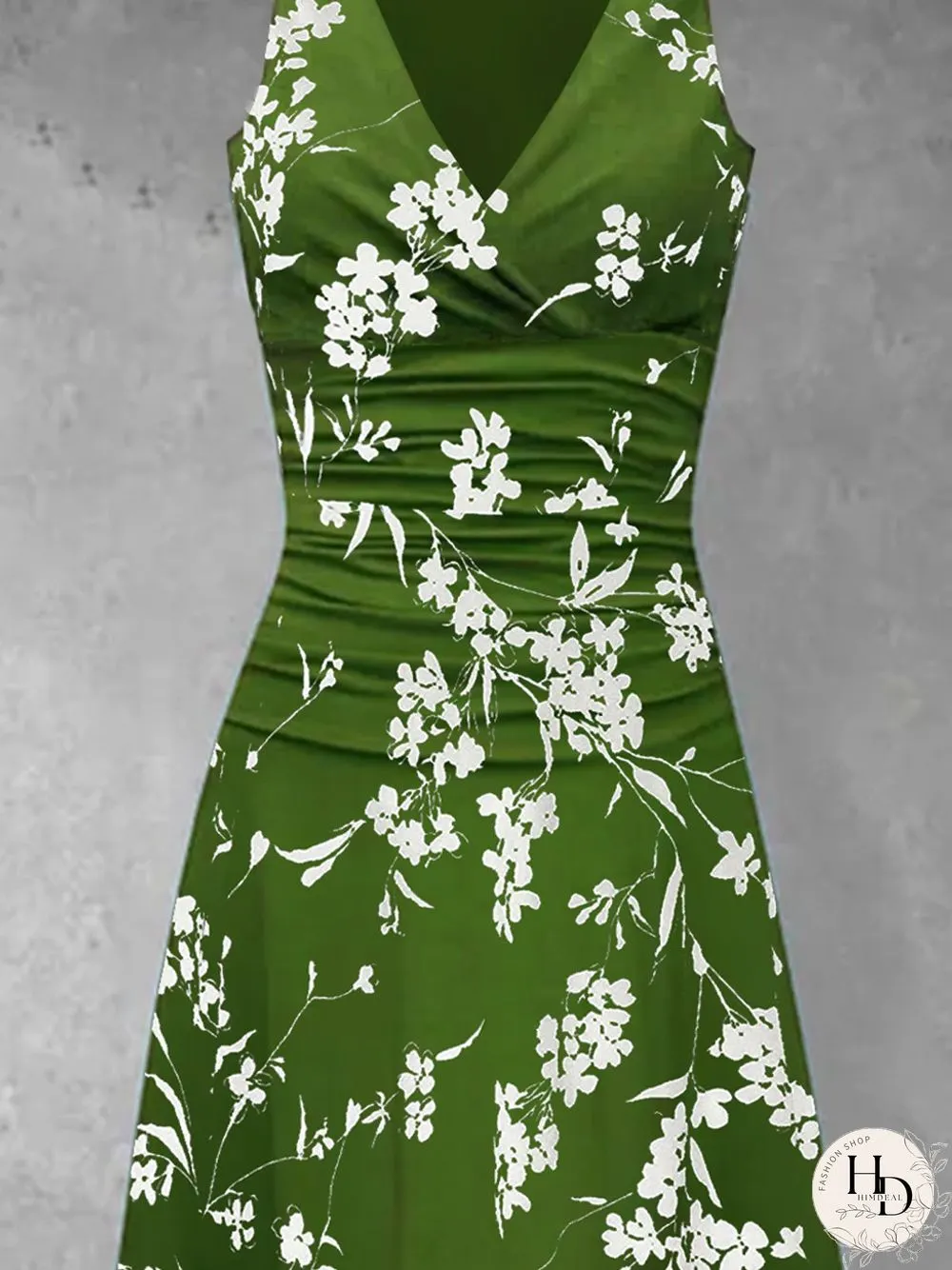 V Neck Elegant Cross Knitting Dress