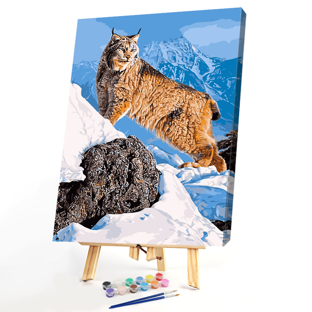 

40*50CM - Paint By Numbers - Bobcat, 501 Original