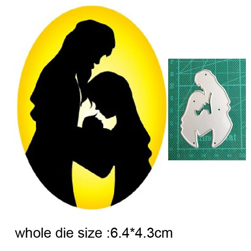 Craft Dies Metal Cutting Dies Cut Die Religion Nativity Scenes Scrapbook Dies Craft Paper Knife Mould Blade Punch Steencils Dies