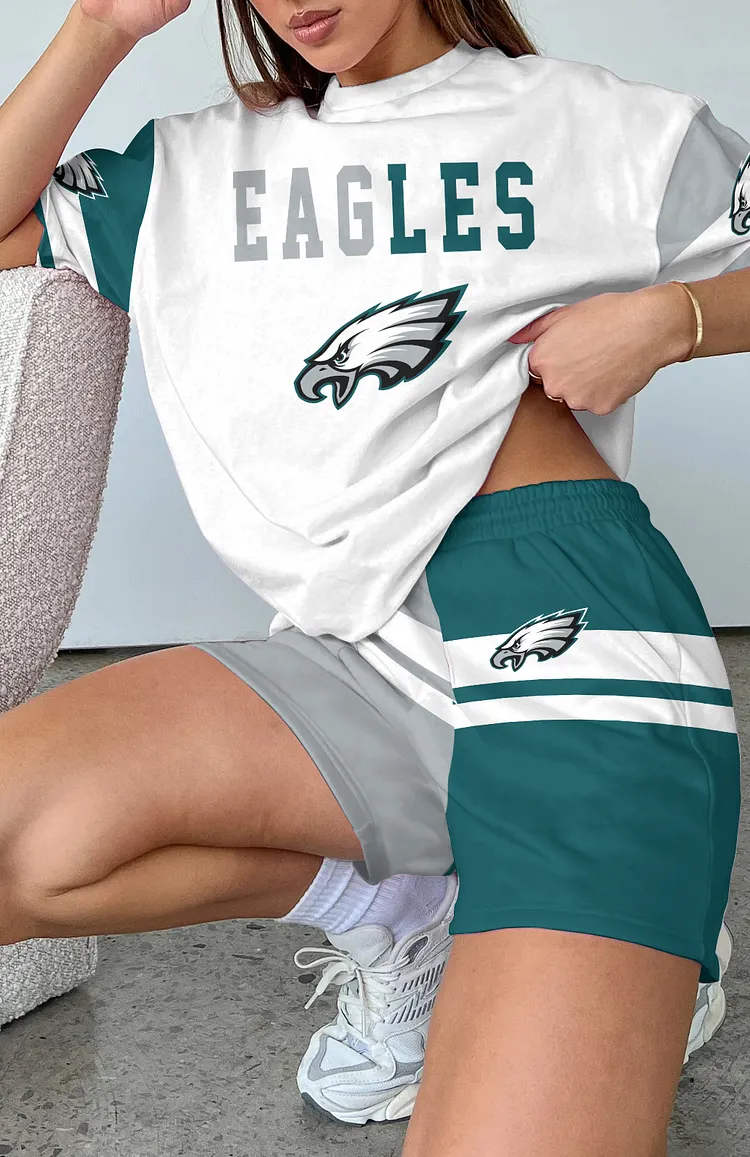 Philadelphia Eagles  Limited Edition Top And Shorts Two-Piece Suits