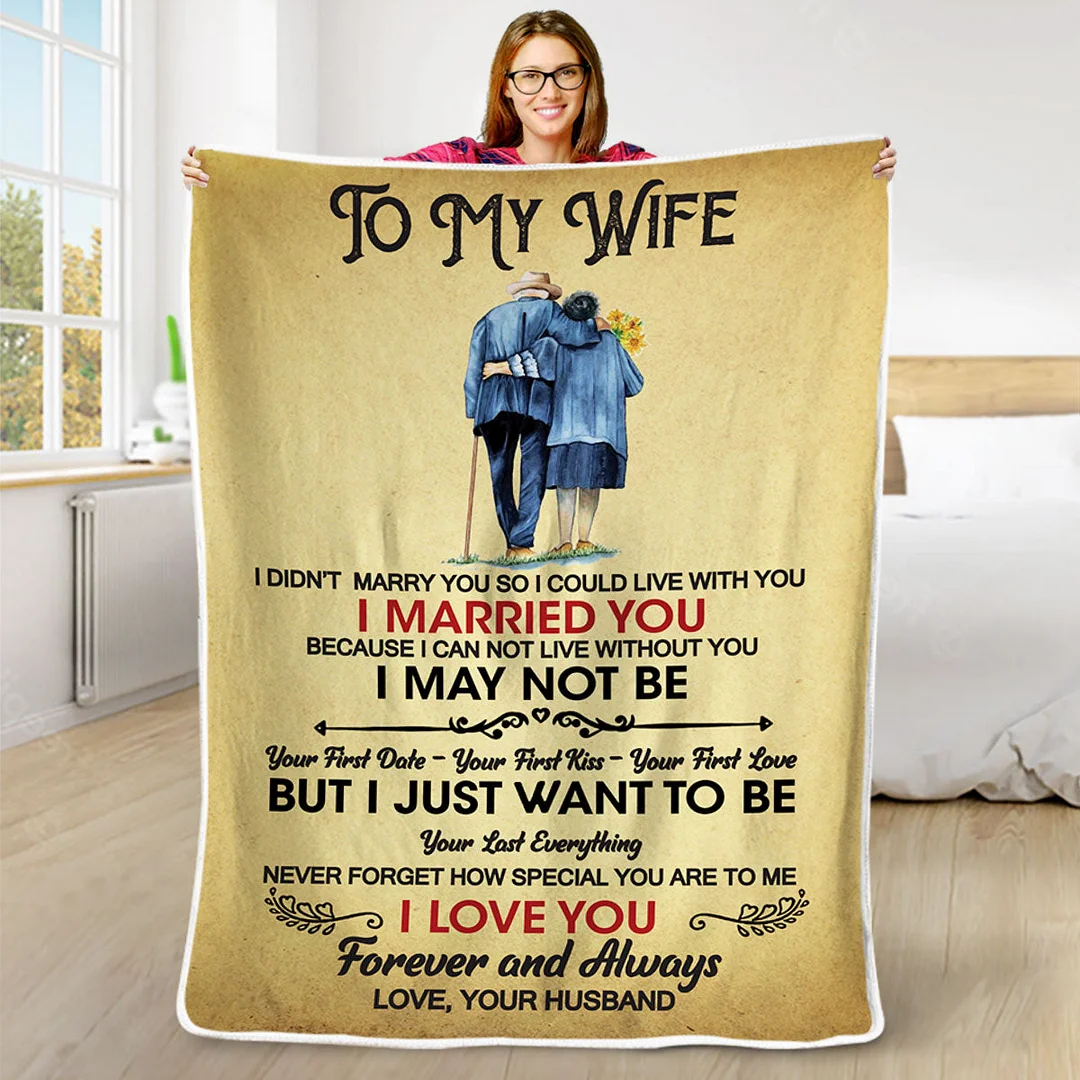 Never Forget How Special You Are To Me - Couple Blanket - New Arrival, Christmas Gift For Wife From Husband