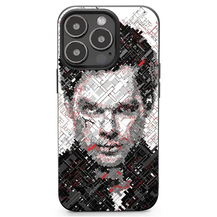 Dexter - Tones of Grey... Mobile Phone Case Shell For IPhone 13 and iPhone14 Pro Max and IPhone 15 Plus Case - Heather Prints Shirts