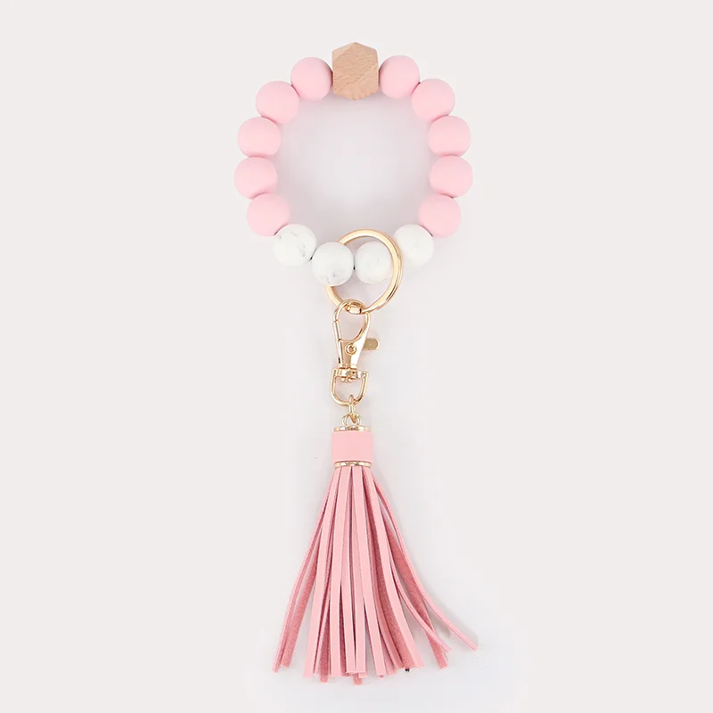 Beaded Bracelet 11-in-1 Keychain Set 