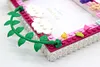 Sunny Day DIY Building Block Photo Frame Kit,Creative Handmade Assembled Photo Frame Handmade Craft Gift Home Tabletop Display Decor
