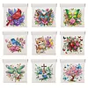 DIY PU Diamond Art Painting Storage Bag Diamond Painting Coin Purse Rhinestone Diamond Arts Bag for Coin Cards Keys Lipsticks