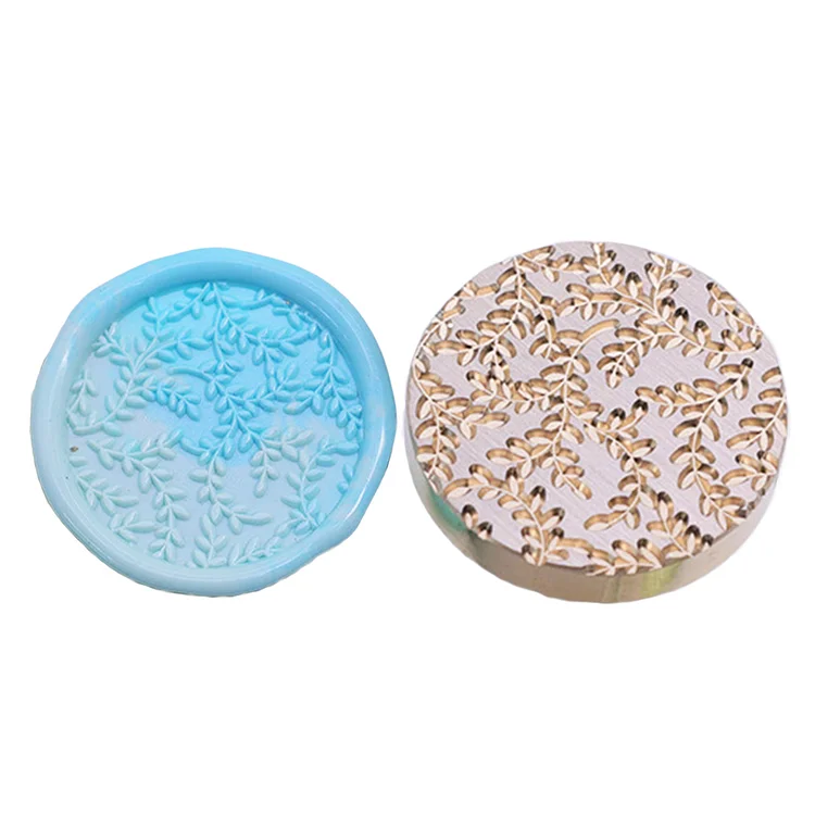 Diy Fire Lacquer Round Sealing Wax Stamp Head 25Mm gbfke