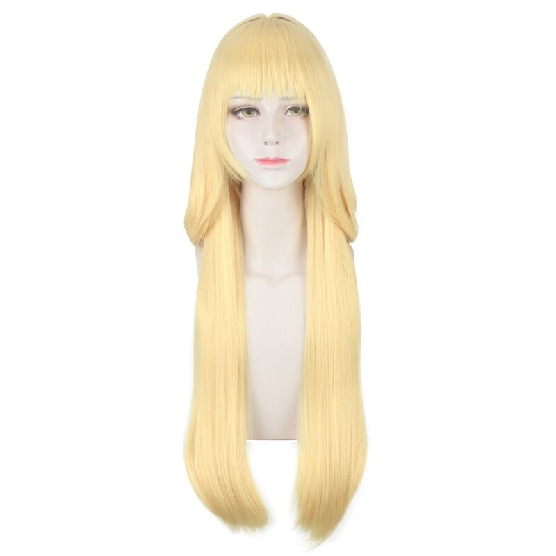 Cautious Hero: The Hero is Overpowered but Overly Cautious Ristarte Golden Cosplay Wig