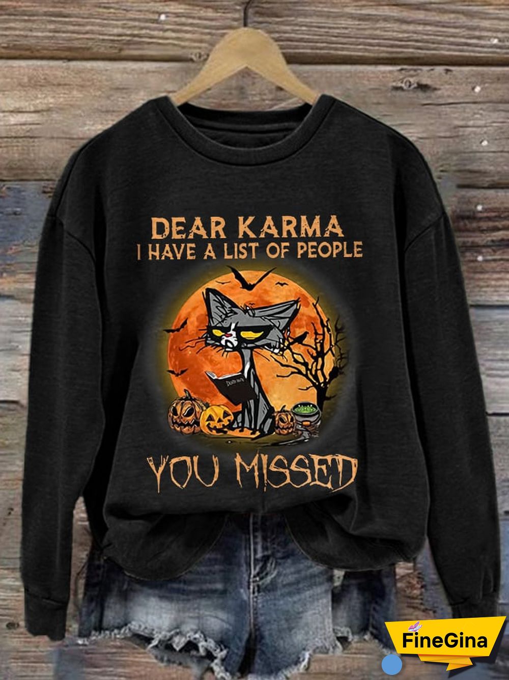 Women's Casual Print Long Sleeve Sweatshirt