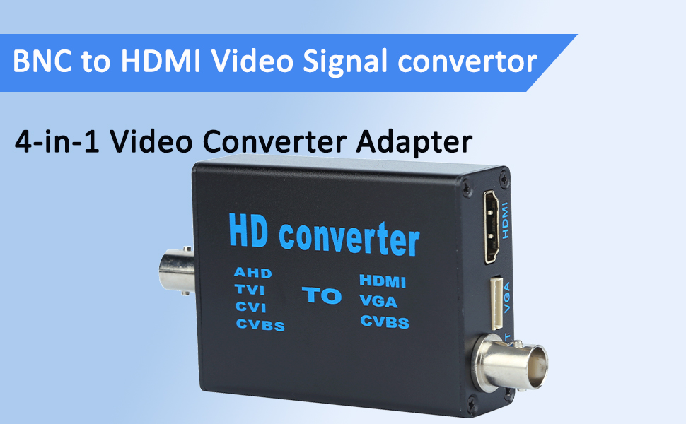 BNC to HDMI Video Signal convertor