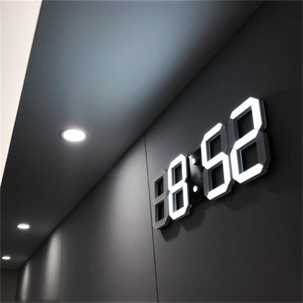 Minimalist Modern LED Wall Clock