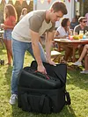Travel Carrying Case for JBL Partybox On The Go 1/2 Speaker Essential Protective Carrying Storage Case with Shoulder Strap