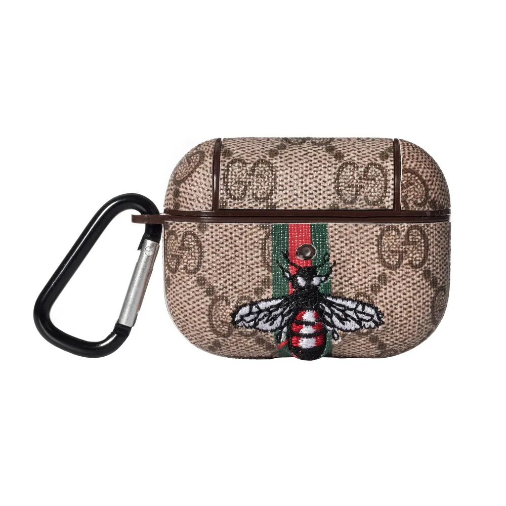 Embroidered Gucci Ophidia GG Apple Wireless Earphones AirPods Protective Case
