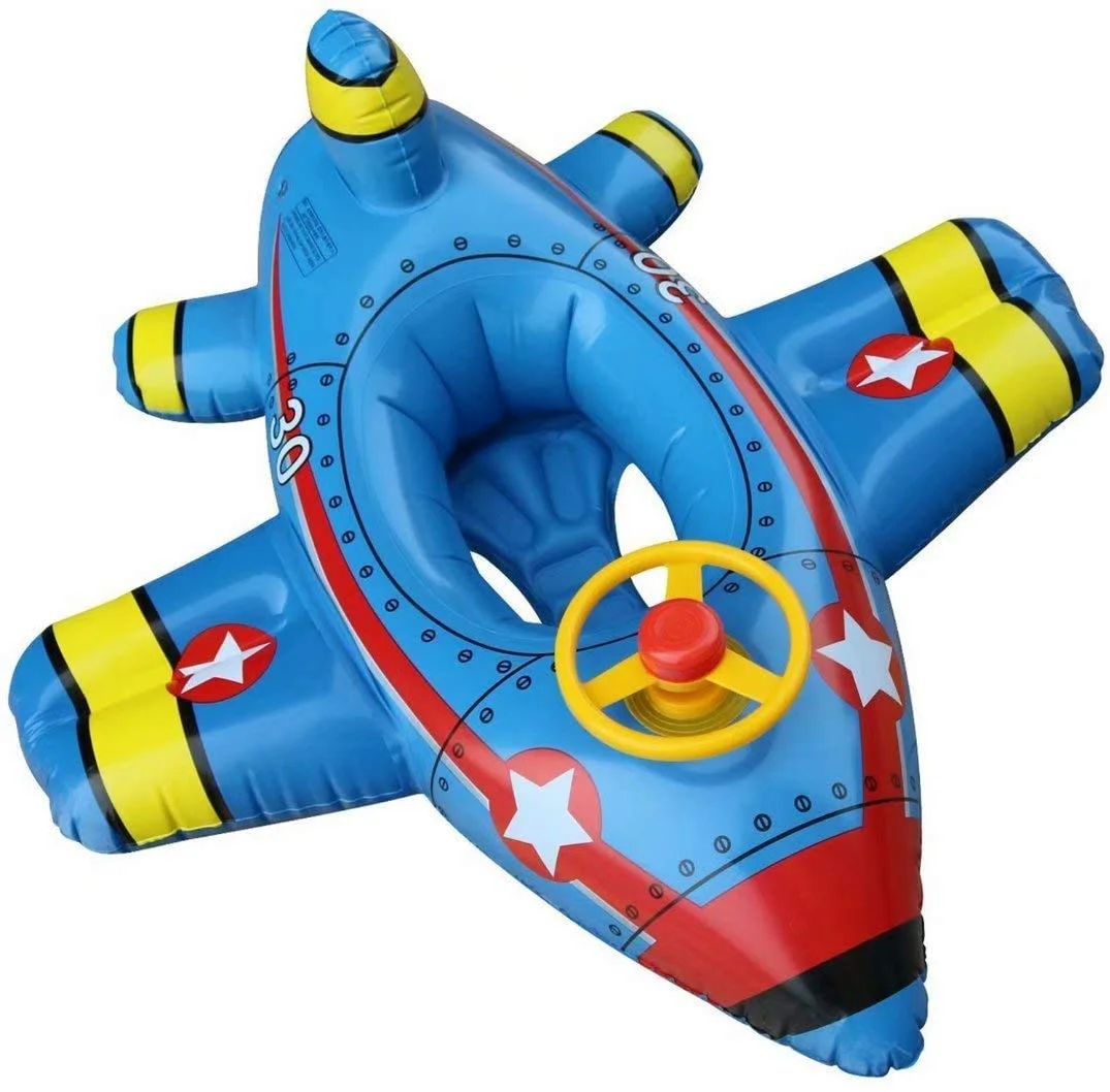 Airplane Kids Inflatable Pool Float