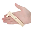 100mm Mini Brass Sliding Gauge Vernier Caliper Ruler Pocket Measuring Ruler Tool