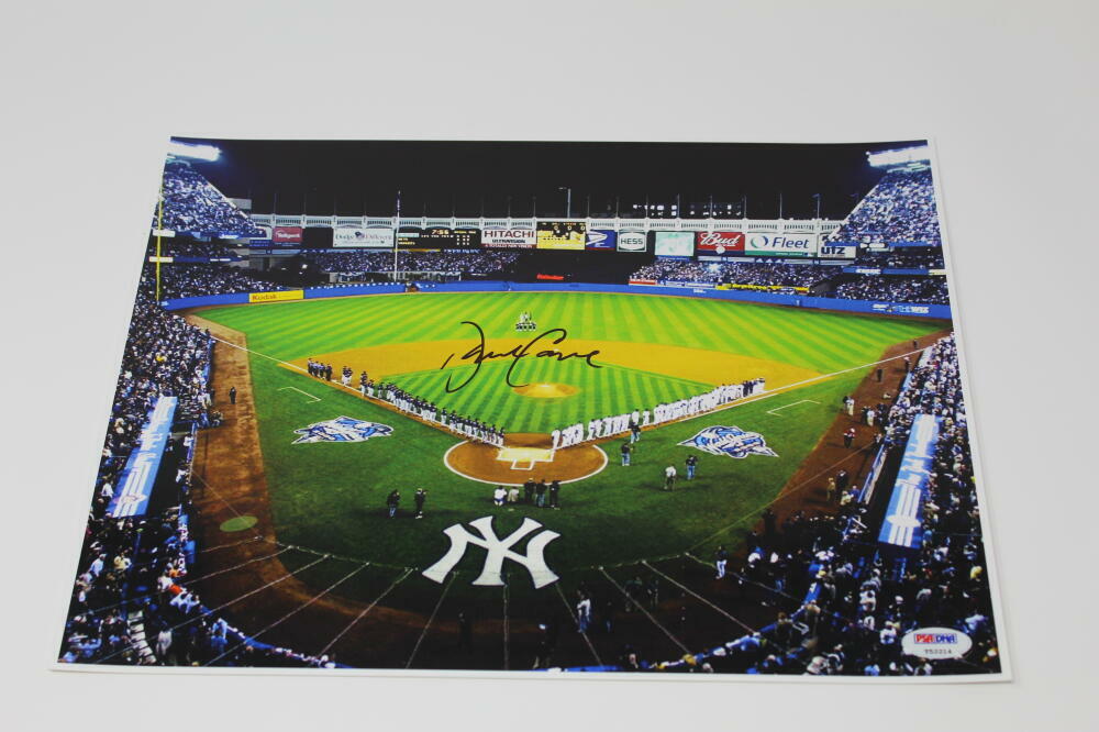 DAVID CONE SIGNED AUTOGRAPH 11X14 Photo Poster painting - NEW YORK YANKEES METS PERFECT GAME PSA
