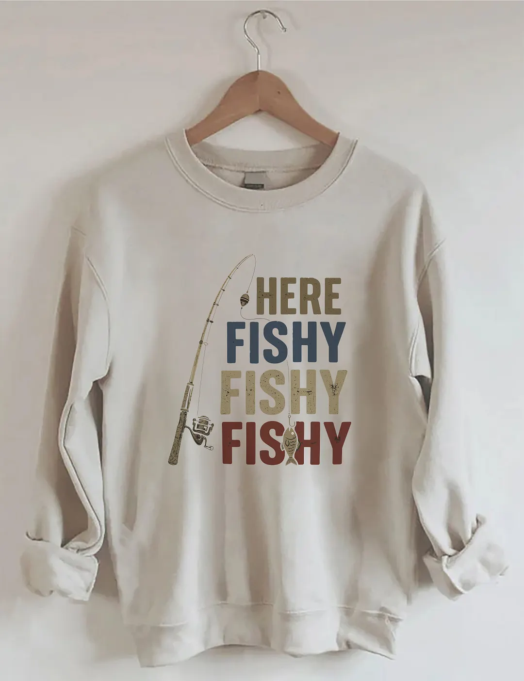Here Fishy Sweatshirt