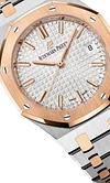 Silver Gold 904L Steel Silver Dial - Watch - 34mm