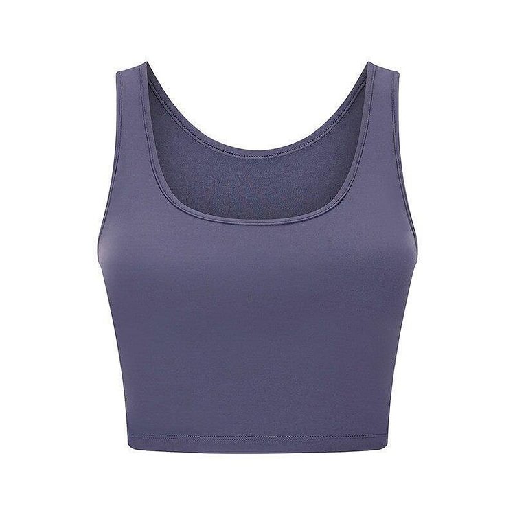EVERYDAY Push Up Workout Yoga Sports Bras Top Vest Women Super Comfy Naked Feel Leisure Gym Athletic Fitness Crop Tops