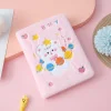 Adorable Plush Cartoon Bear B6 Girls Portable Writing Paper Notebooks Diary School Stationery Gift