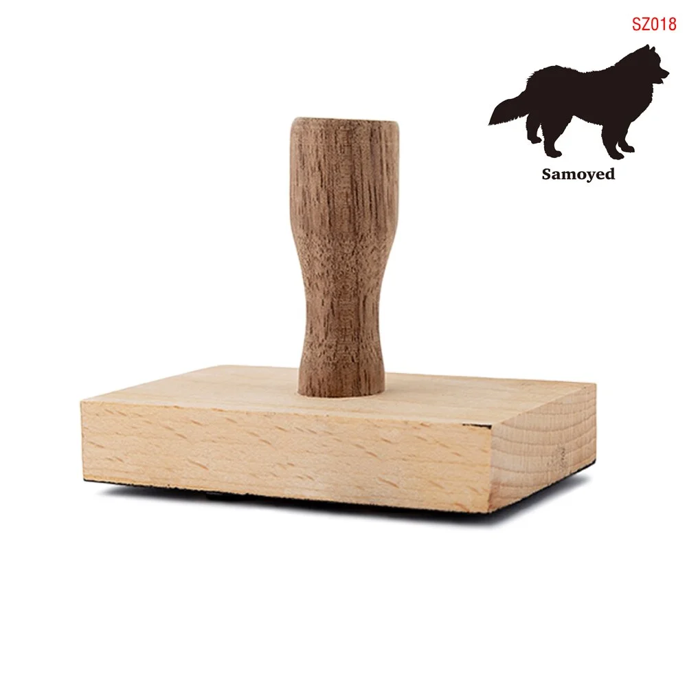 Custom Wooden Sealing Stamp Wood Hand Rubber Stamp With Wooden Handle For Letters Wedding Invitations Envelopes Gift