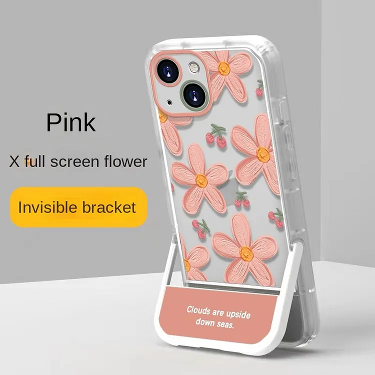 Blue flowers Phone Case for huawei mate 50 40 30 40pro 20 nova 10se 11 9 9pro 8 8se 7 7se 6 5  Kickstand Cover