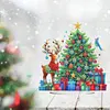 Diamond Painting Acrylic Christmas Tree Desktop Ornaments