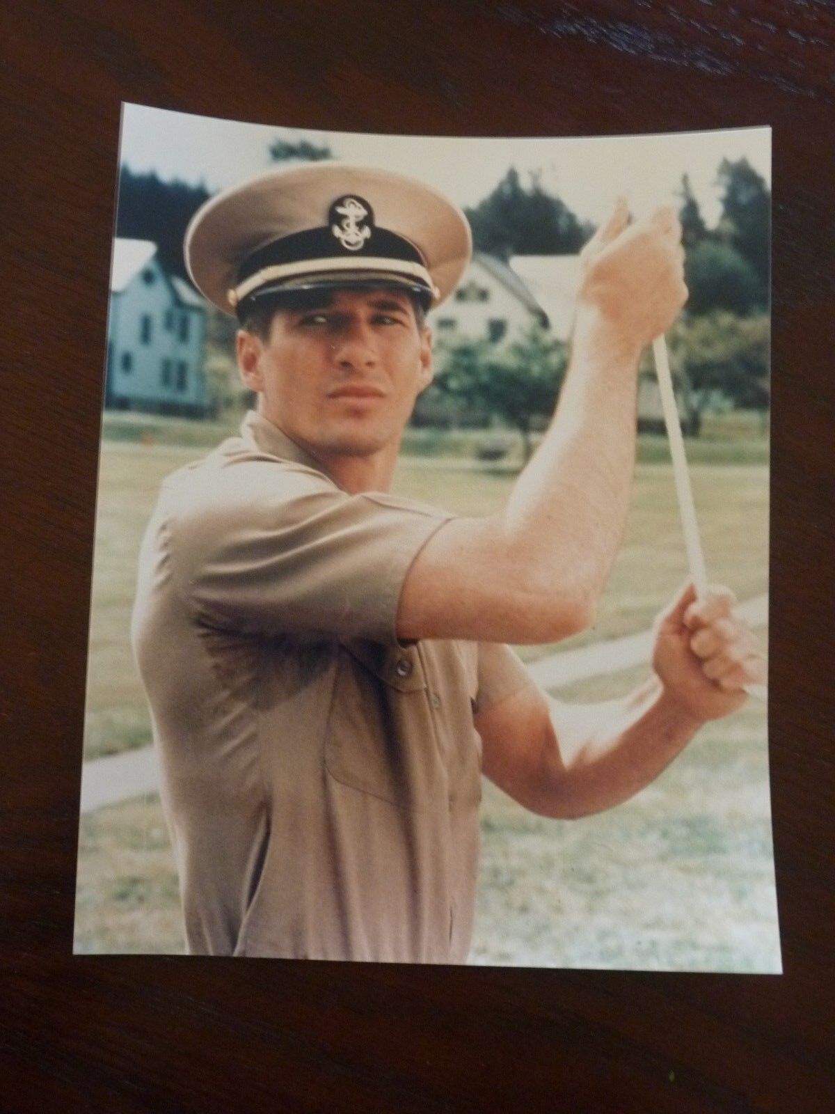 Richard Gere Officer & a Gentleman Sexy Actor 8x10 Color Promo Photo Poster painting