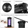 2-In-1 Microwave Electric Mosquito Killing Lamp Waterproof Insect Racket Swatter