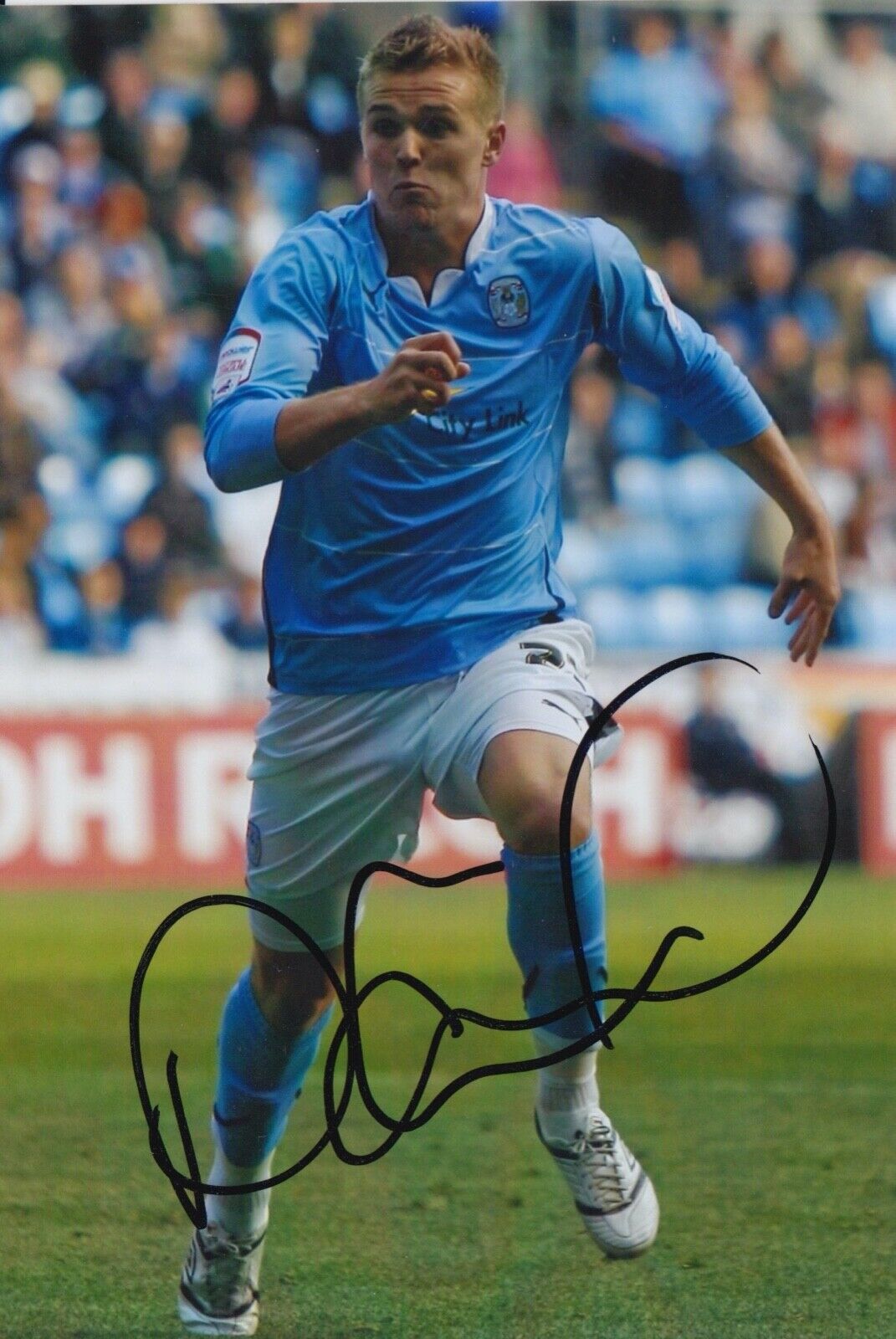 DANNY WARD HAND SIGNED 6X4 Photo Poster painting - FOOTBALL AUTOGRAPH - COVENTRY CITY 1.