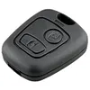 ABS Button Pad Anti-collision Remote Key Case Car Key Button Pad for 206