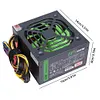 Computer Power Supply Dual 6Pin Desktop PSU 2 SATA ATX Power Supply for Computer