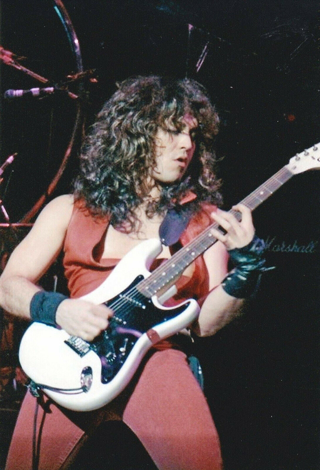 JAKE E LEE - 8X10 Photo Poster painting OZZY OSBOURNE- RED DRAGON CARTEL - BADLANDS - GUITAR