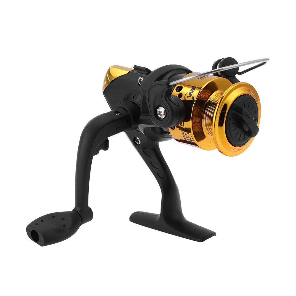 

Metal Spinning Rock Fishing Reel High Speed G-Ratio 5.2:1 Without Line, Gold, 501 Original