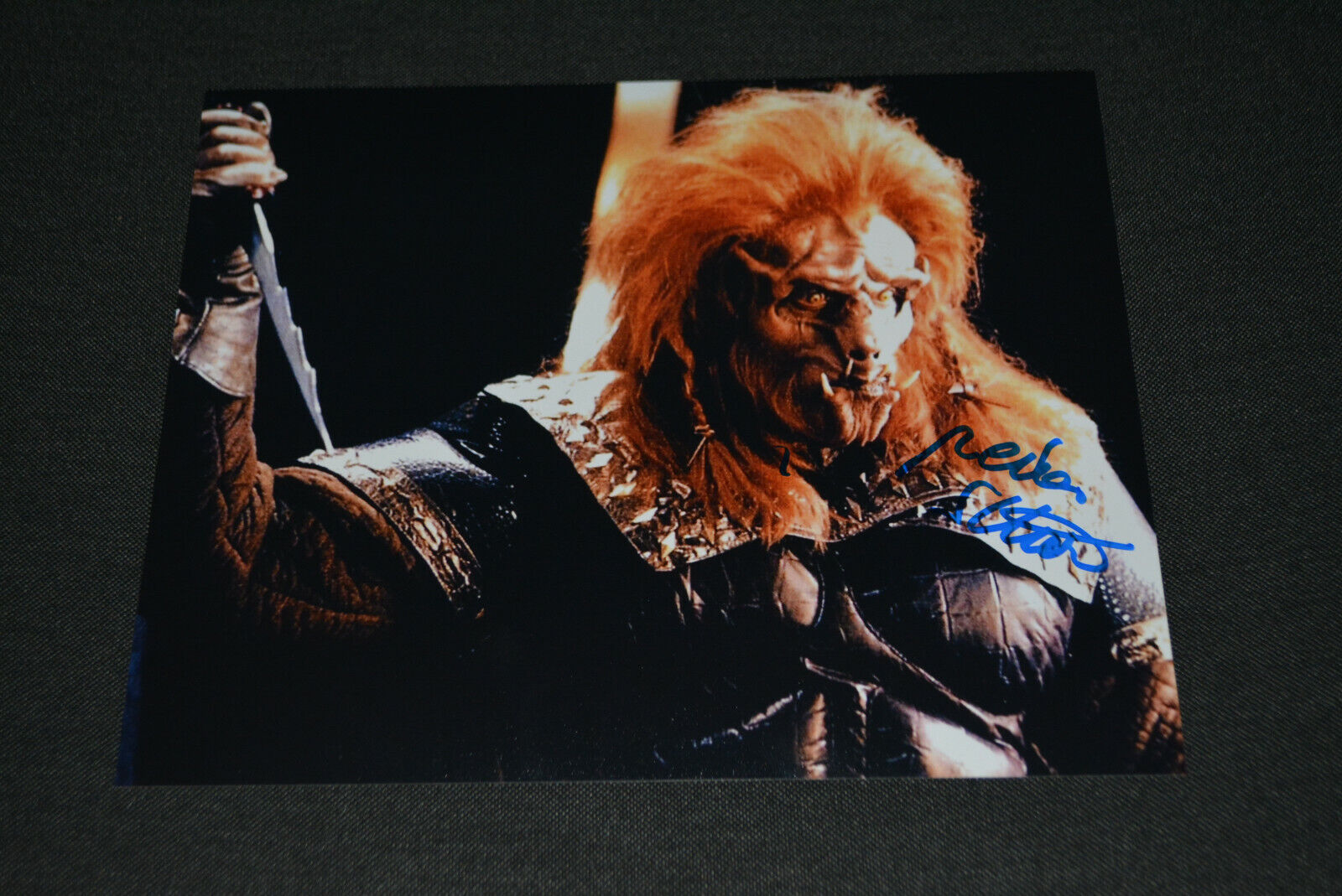 REINER SCH?NE signed autograph In Person Star Trek 8x10 (20x25 cm) ESOQQ