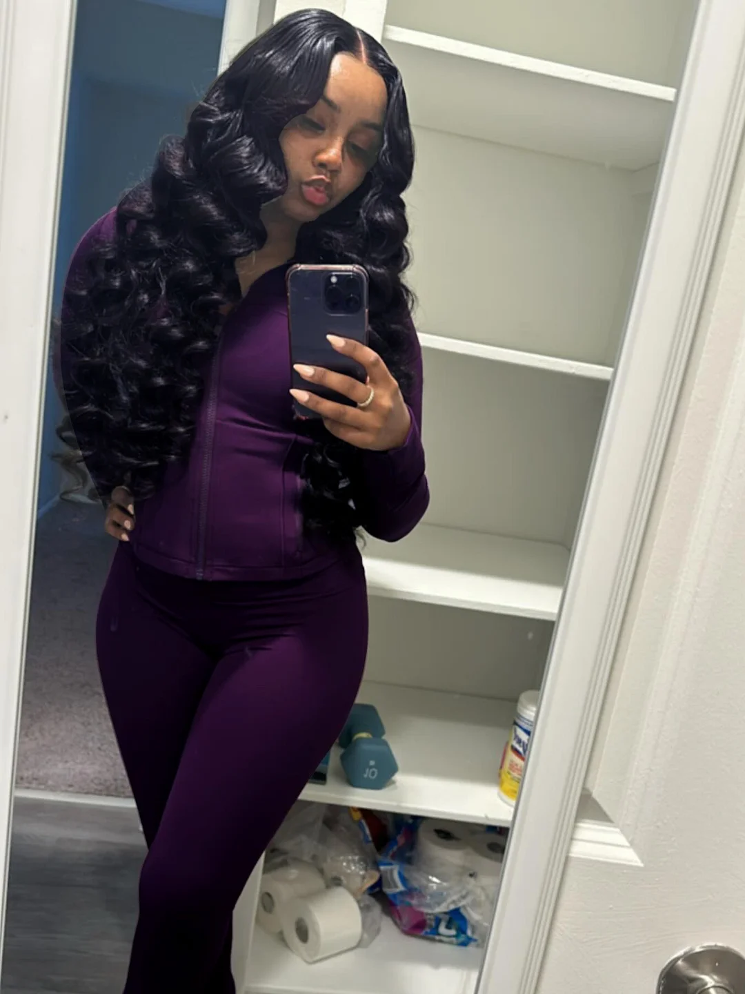 Nigikala Nigikala Spring And Summer New Sports Casual Women's Sexy Tight Long-Sleeved Horn Two Sets