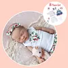 Handmade Newborn Baby Girl Irene 20'' Realistic Soft Silicone Vinyl Reborn Baby Doll,Creative Gift By 2024 - RBBI-Myrebornbabydoll&reg; Myrebornbabydoll&reg;