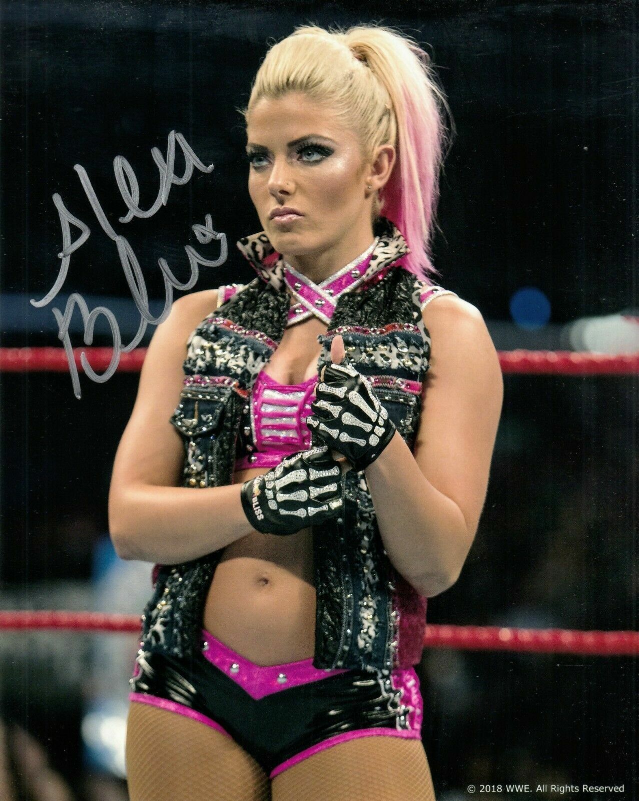 Alexa Bliss WWE WWF Diva Autographed Signed 8x10 Photo Poster painting REPRINT