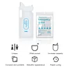 4pcs 700ml Emergency Portable Car Urine Bag Vomit Bags Mini Mobile Toilets