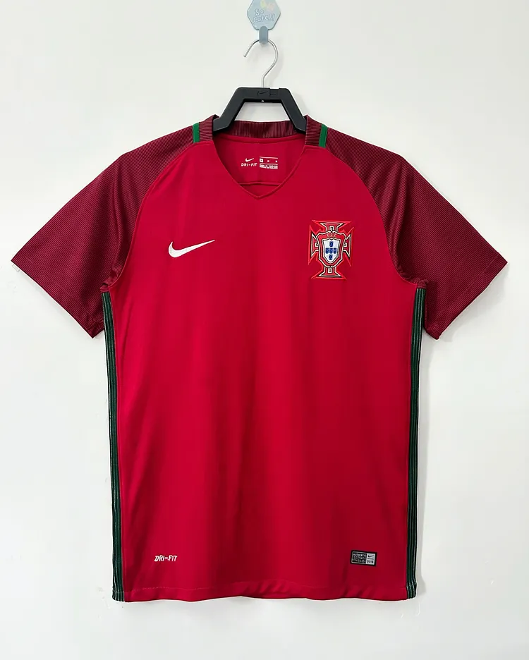 2016 Portugal Home Retro Jersey
