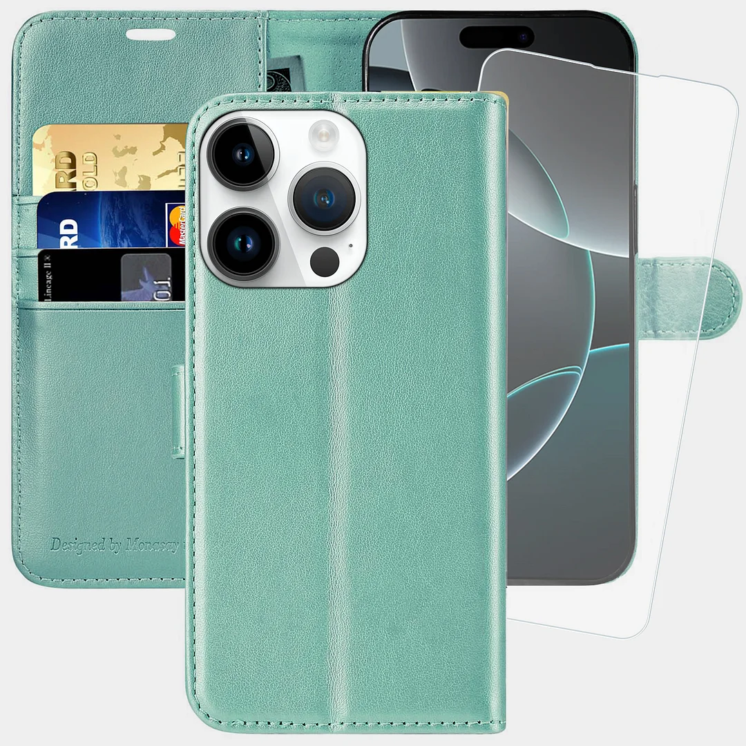 MONASAY Wallet Case for iPhone 16 pro max 5G