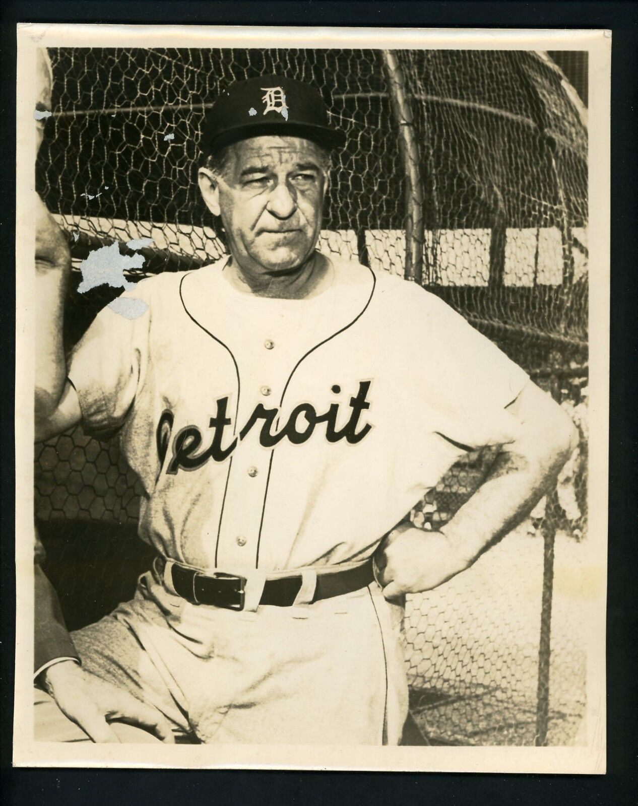 Bucky Harris circa 1955 Press Photo Poster painting Detroit Tigers Manager