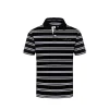 2023 New Summer Cotton Striped Polo Shirt