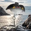 5Pcs Fishing Lures Bionic Bat Baits Artificial Bait Swimbait Hard Baits for Bass